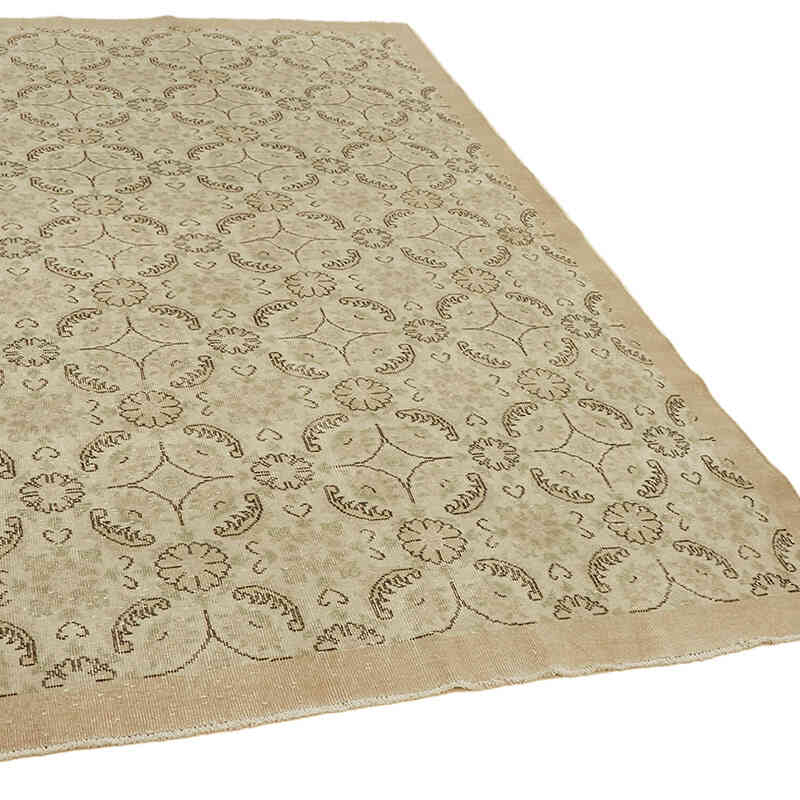 Alfombra Vintage Turca Anudada a Mano - 185 cm x 303 cm - K0078824