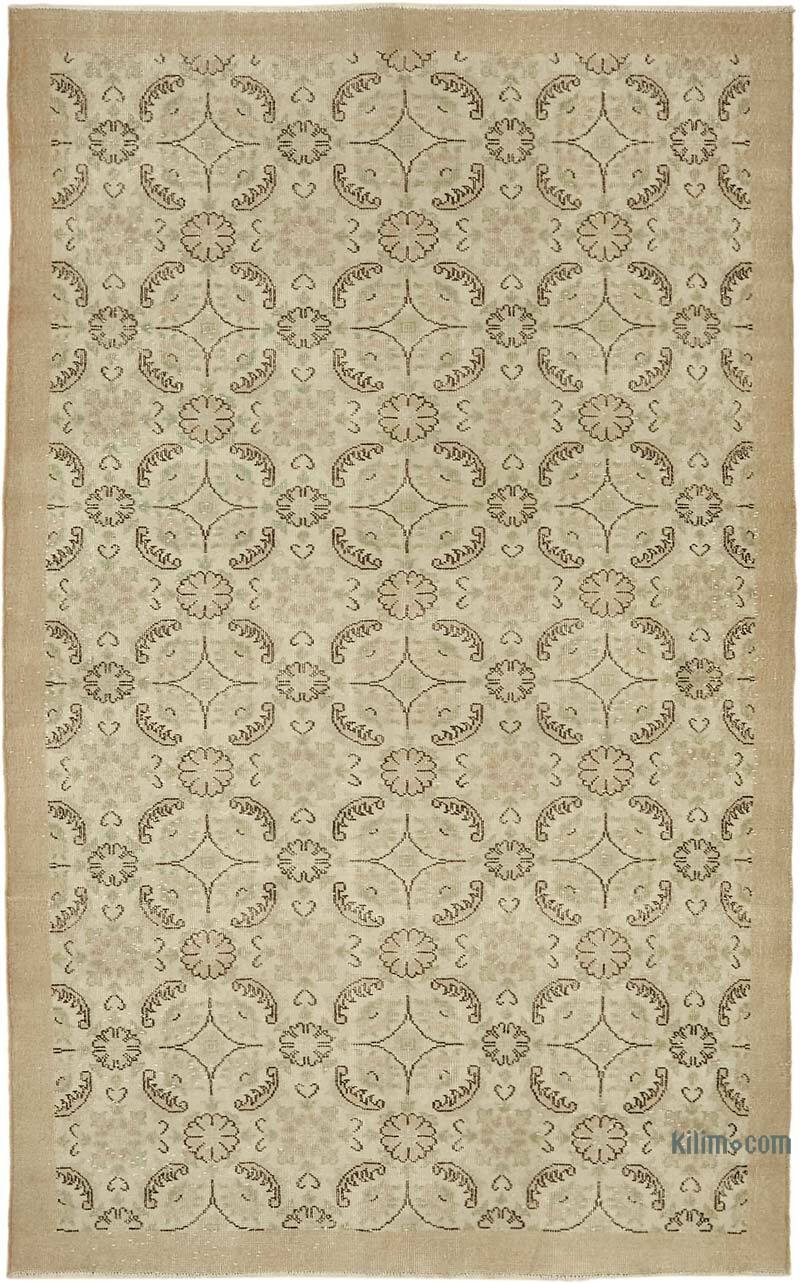Alfombra Vintage Turca Anudada a Mano - 185 cm x 303 cm - K0078824