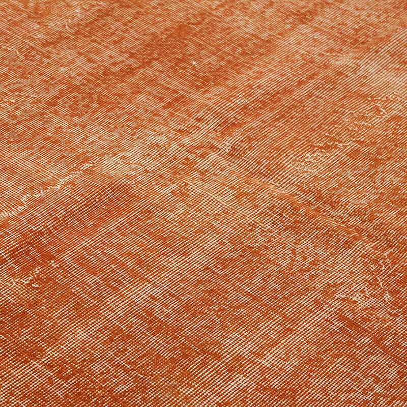Over-dyed Vintage Hand-Knotted Turkish Rug - 6' 9" x 9' 8" (81" x 116") - K0078825