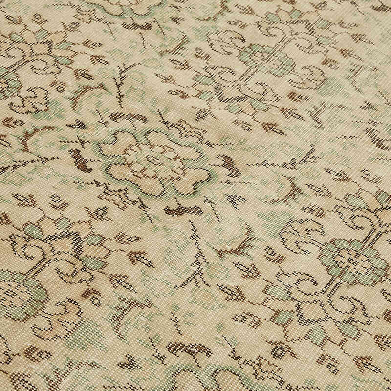 Vintage Turkish Hand-Knotted Rug - 6' 5" x 10' 4" (77" x 124") - K0078827