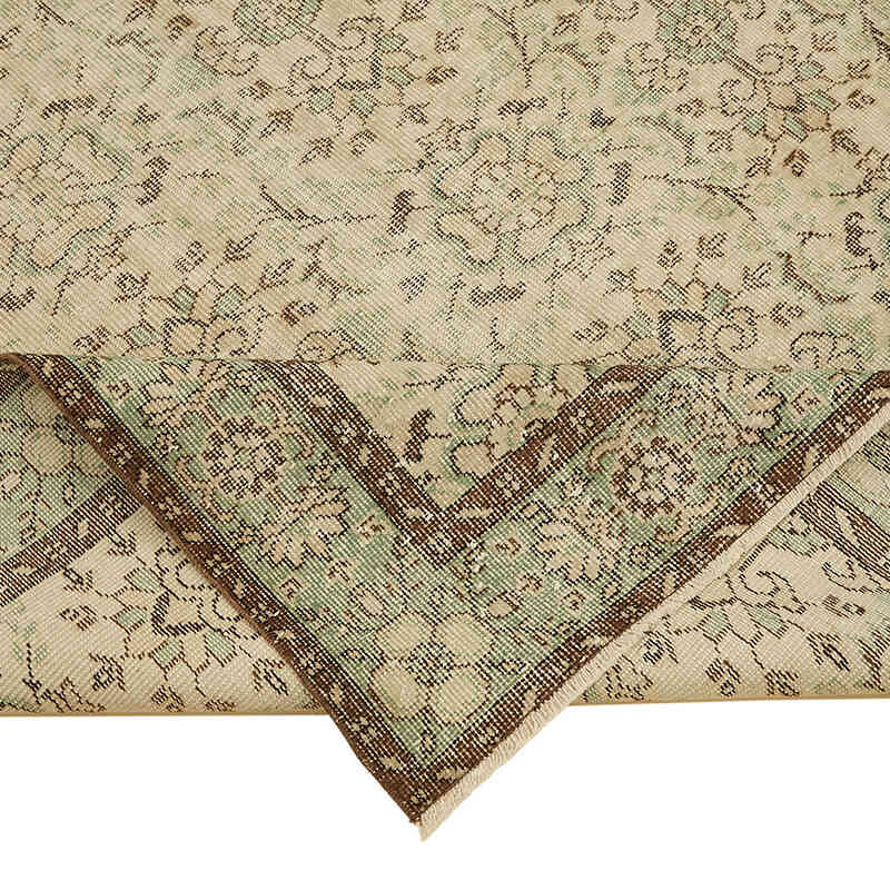 Vintage Turkish Hand-Knotted Rug - 6' 5" x 10' 4" (77" x 124") - K0078827