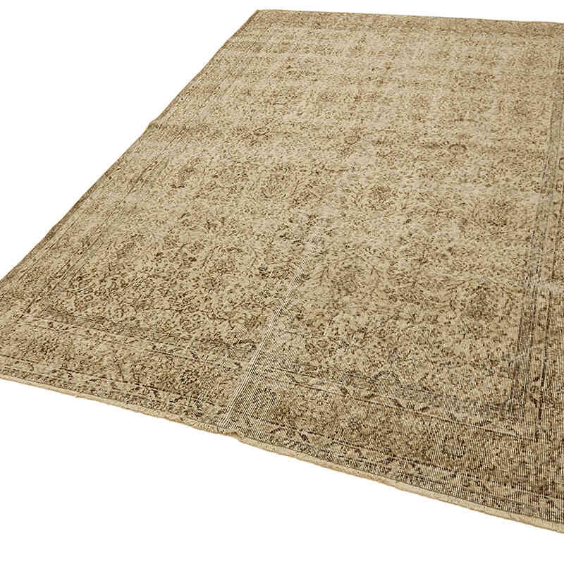 Alfombra Vintage Turca Anudada a Mano - 210 cm x 302 cm - K0078828
