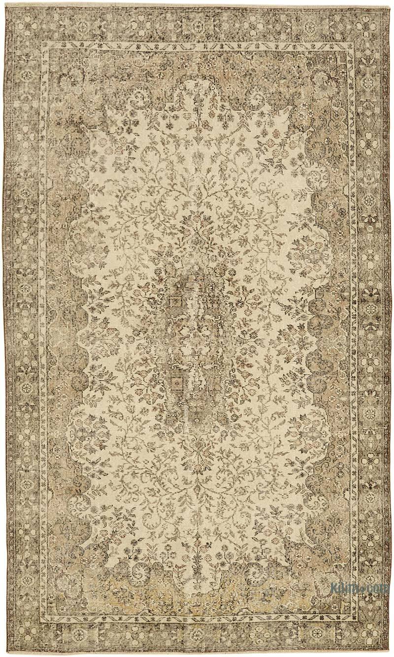 El Dokuma Vintage Halı - 190 cm x 320 cm - K0078829