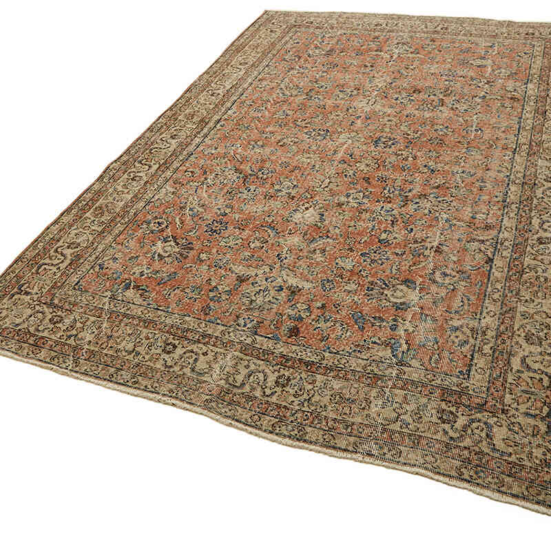 El Dokuma Vintage Halı - 202 cm x 312 cm - K0078830