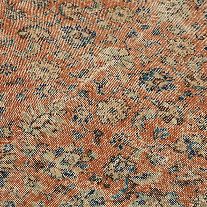 El Dokuma Vintage Halı - 202 cm x 312 cm - K0078830
