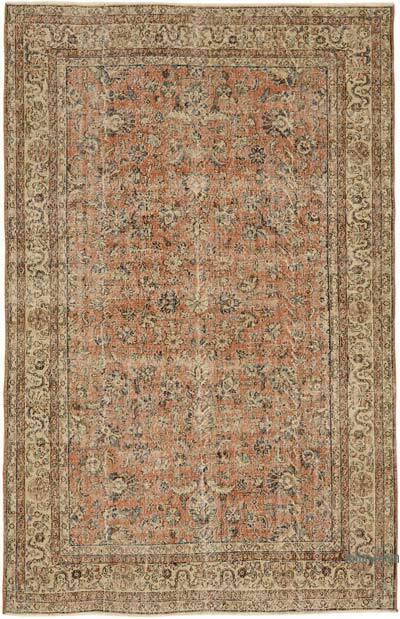 El Dokuma Vintage Halı - 202 cm x 312 cm