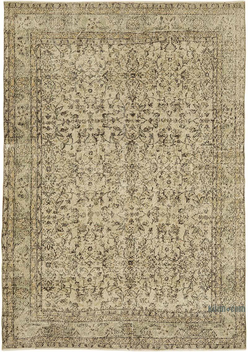 Alfombra Vintage Turca Anudada a Mano - 205 cm x 293 cm - K0078833