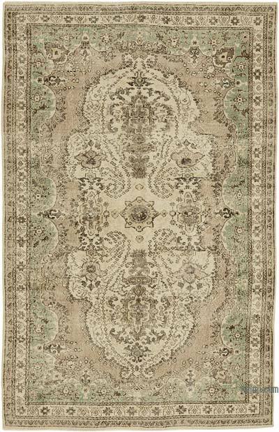 El Dokuma Vintage Halı - 200 cm x 310 cm
