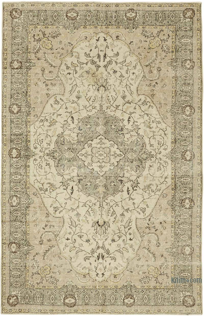 El Dokuma Vintage Halı - 193 cm x 300 cm - K0078838