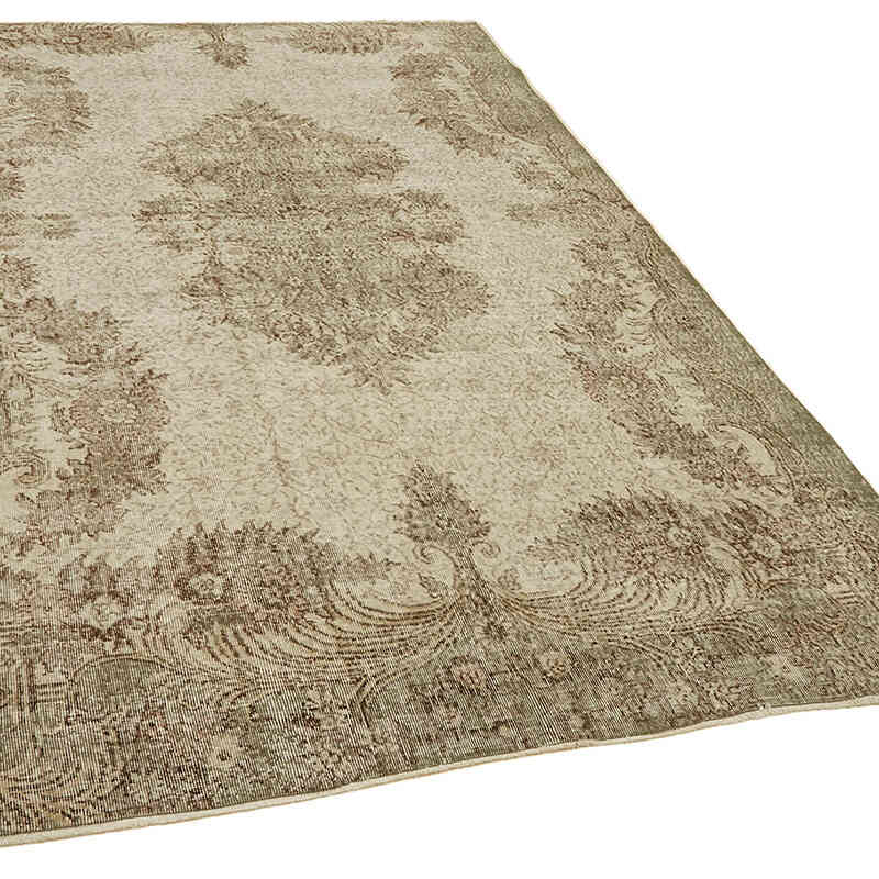 Vintage Turkish Hand-Knotted Rug - 6' 4" x 9' 6" (76" x 114") - K0078840