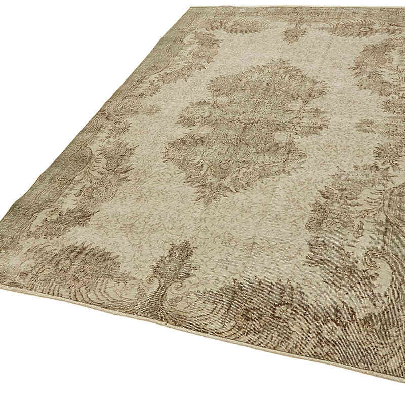 Vintage Turkish Hand-Knotted Rug - 6' 4" x 9' 6" (76" x 114") - K0078840