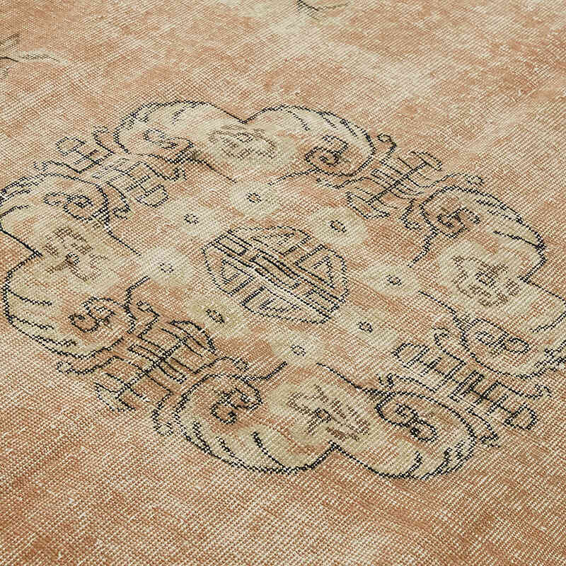 Vintage Turkish Hand-Knotted Rug - 6' 8" x 10'  (80" x 120") - K0078841