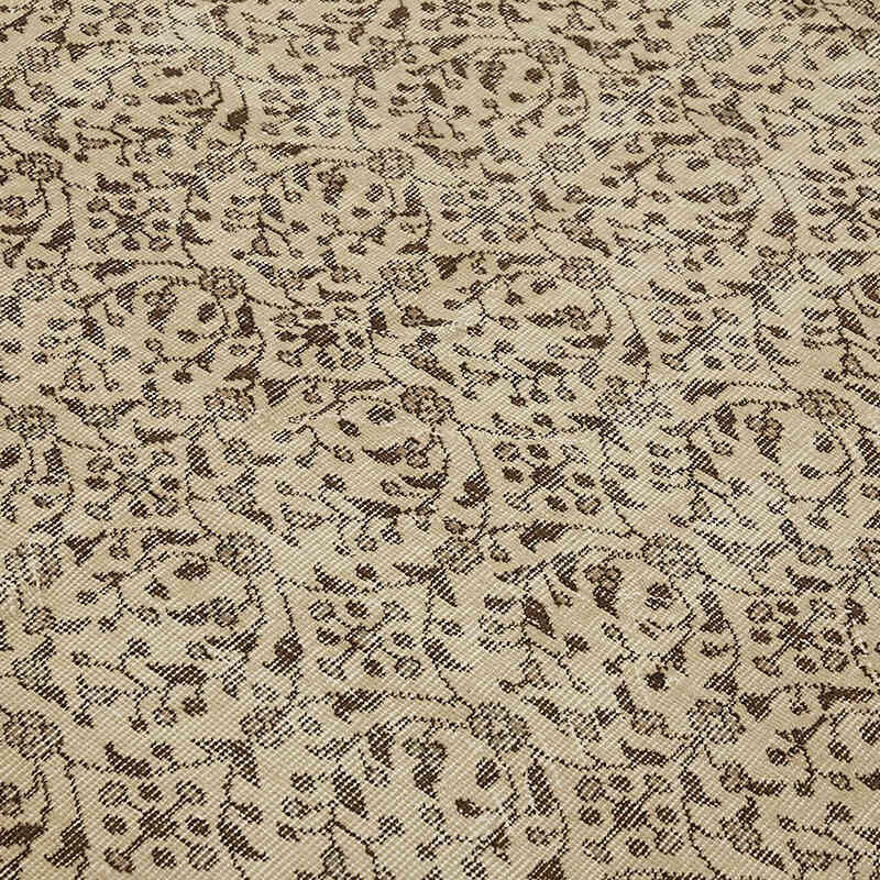 Vintage Turkish Hand-Knotted Rug - 6' 7" x 10'  (79" x 120") - K0078842