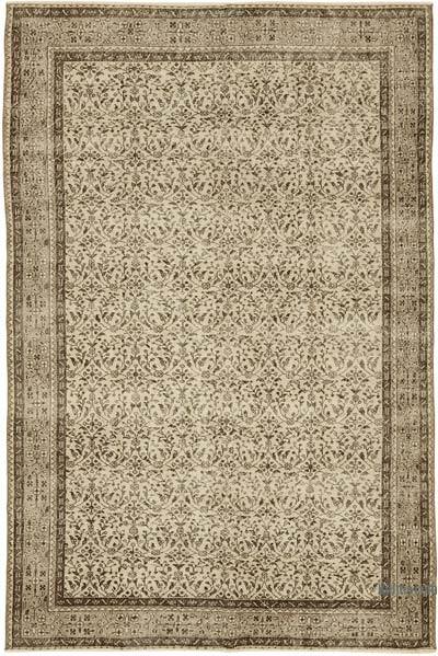 Alfombra Vintage Turca Anudada a Mano - 200 cm x 304 cm