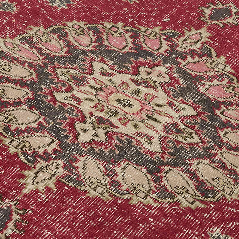 Vintage Turkish Hand-Knotted Rug - 6' 5" x 10' 3" (77" x 123") - K0078847