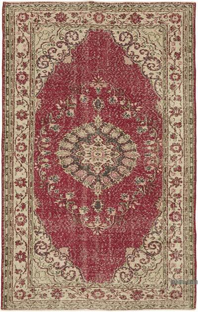 El Dokuma Vintage Halı - 195 cm x 312 cm
