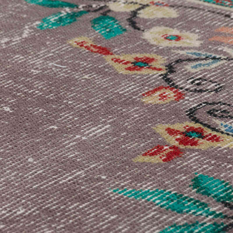 Vintage Turkish Hand-Knotted Rug - 7'  x 9' 4" (84" x 112") - K0078860
