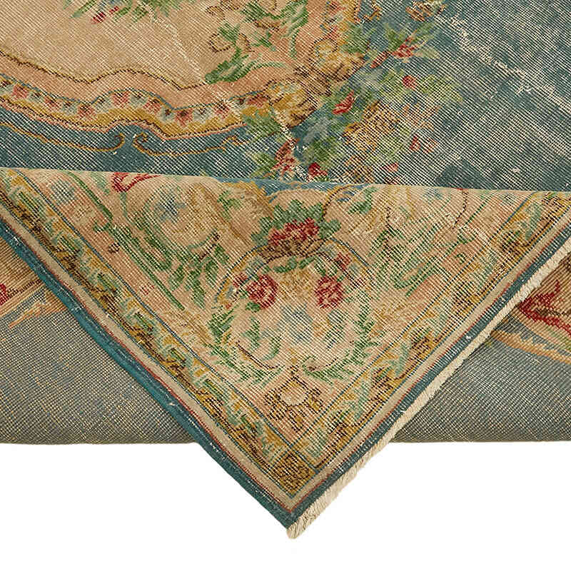 Alfombra Vintage Turca Anudada a Mano - 205 cm x 292 cm - K0078863