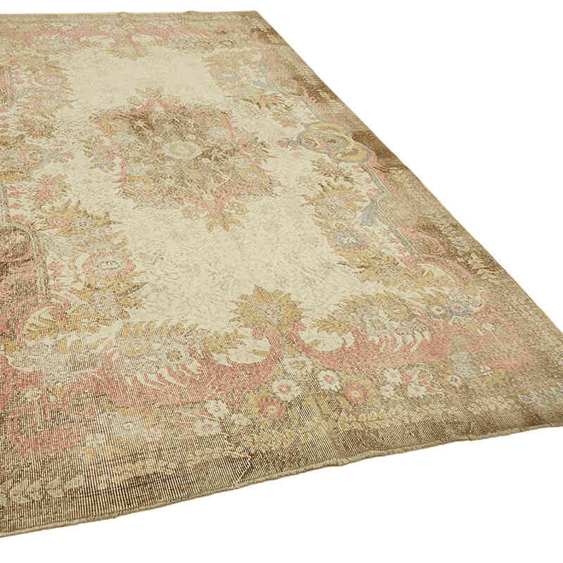 Vintage Turkish Hand-Knotted Rug - 6' 1" x 10' 5" (73" x 125") - K0078865