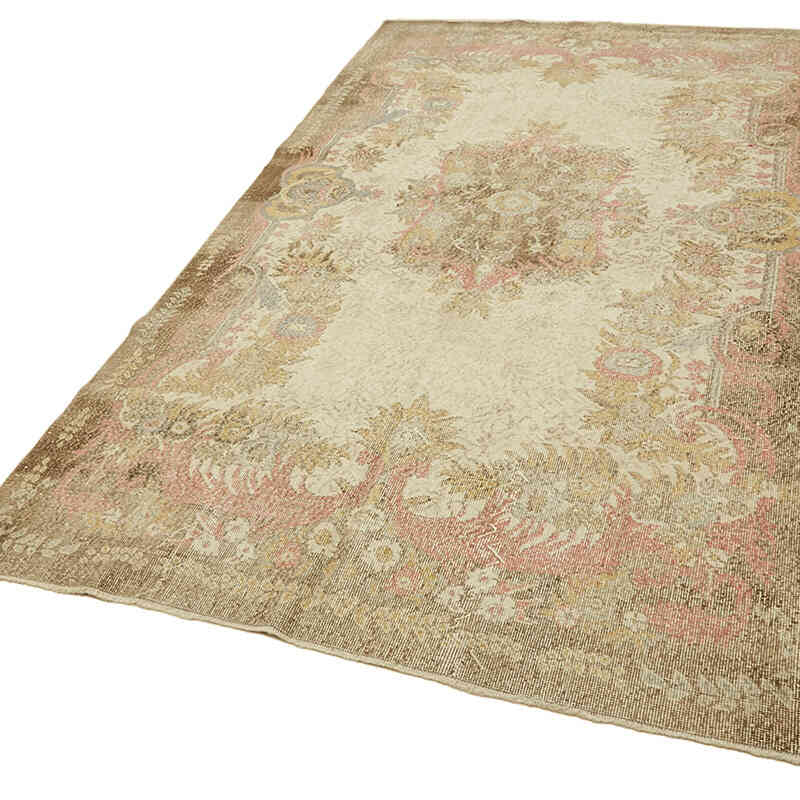 Vintage Turkish Hand-Knotted Rug - 6' 1" x 10' 5" (73" x 125") - K0078865