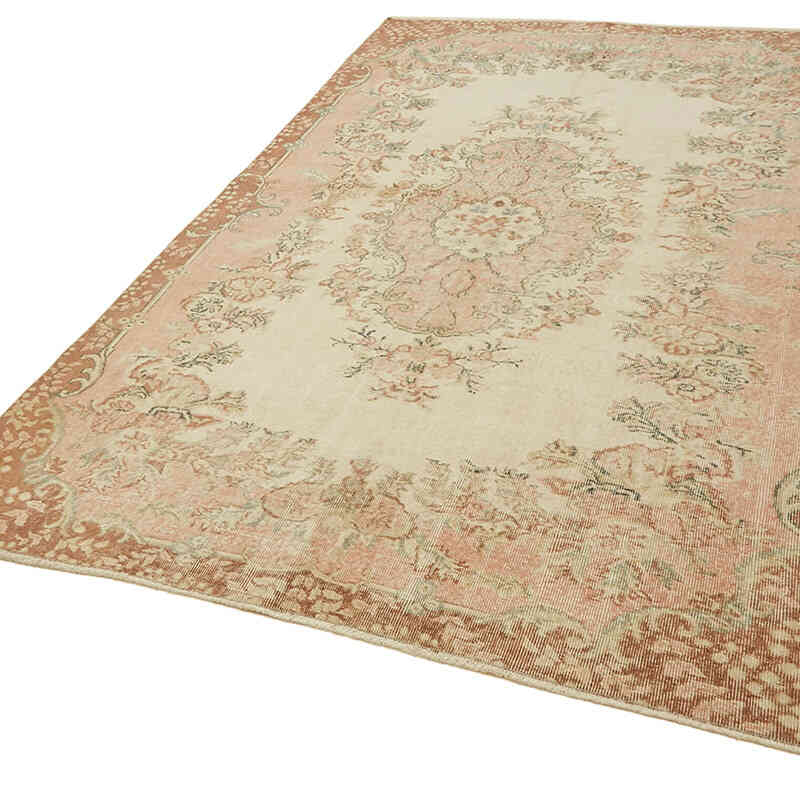 El Dokuma Vintage Halı - 187 cm x 294 cm - K0078866