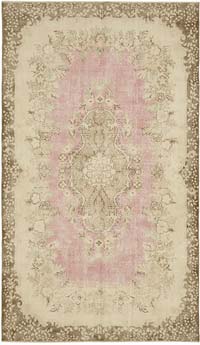 El Dokuma Vintage Halı - 182 cm x 305 cm