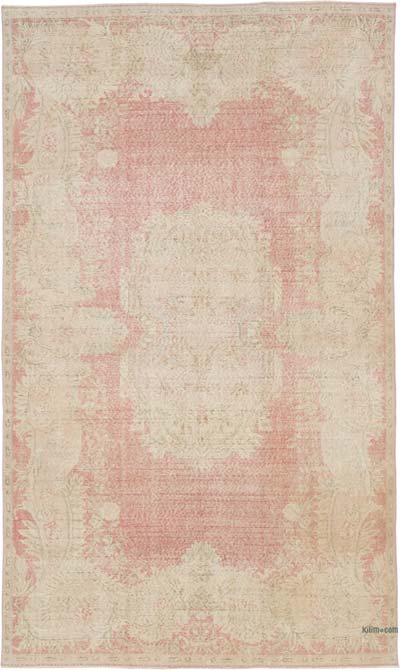 Vintage Turkish Hand-Knotted Rug - 5' 11" x 10'  (71" x 120")