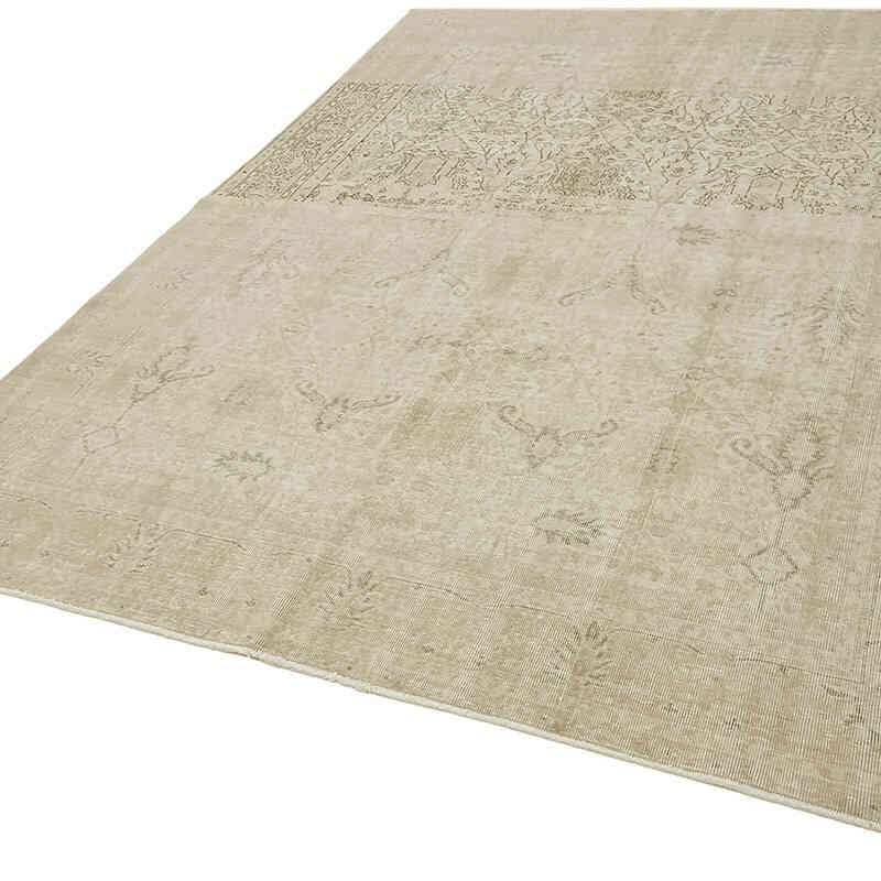 Alfombra Vintage Turca Anudada a Mano - 215 cm x 288 cm - K0078873