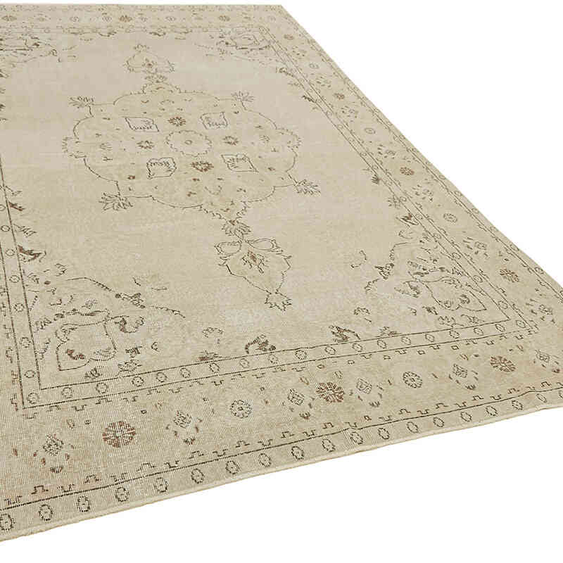 Vintage Turkish Hand-Knotted Rug - 6' 6" x 10' 1" (78" x 121") - K0078874