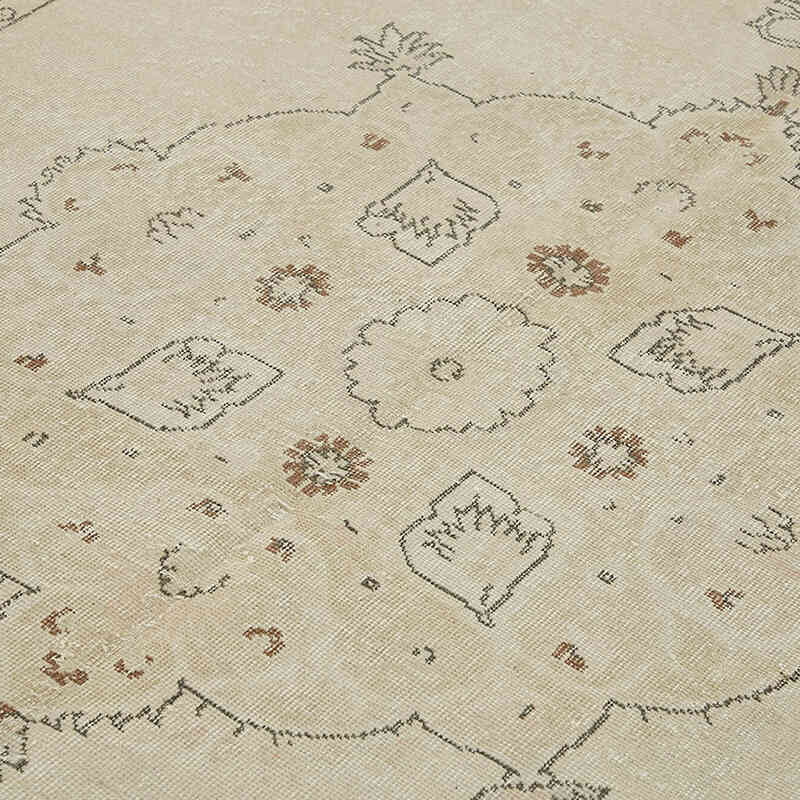 Vintage Turkish Hand-Knotted Rug - 6' 6" x 10' 1" (78" x 121") - K0078874