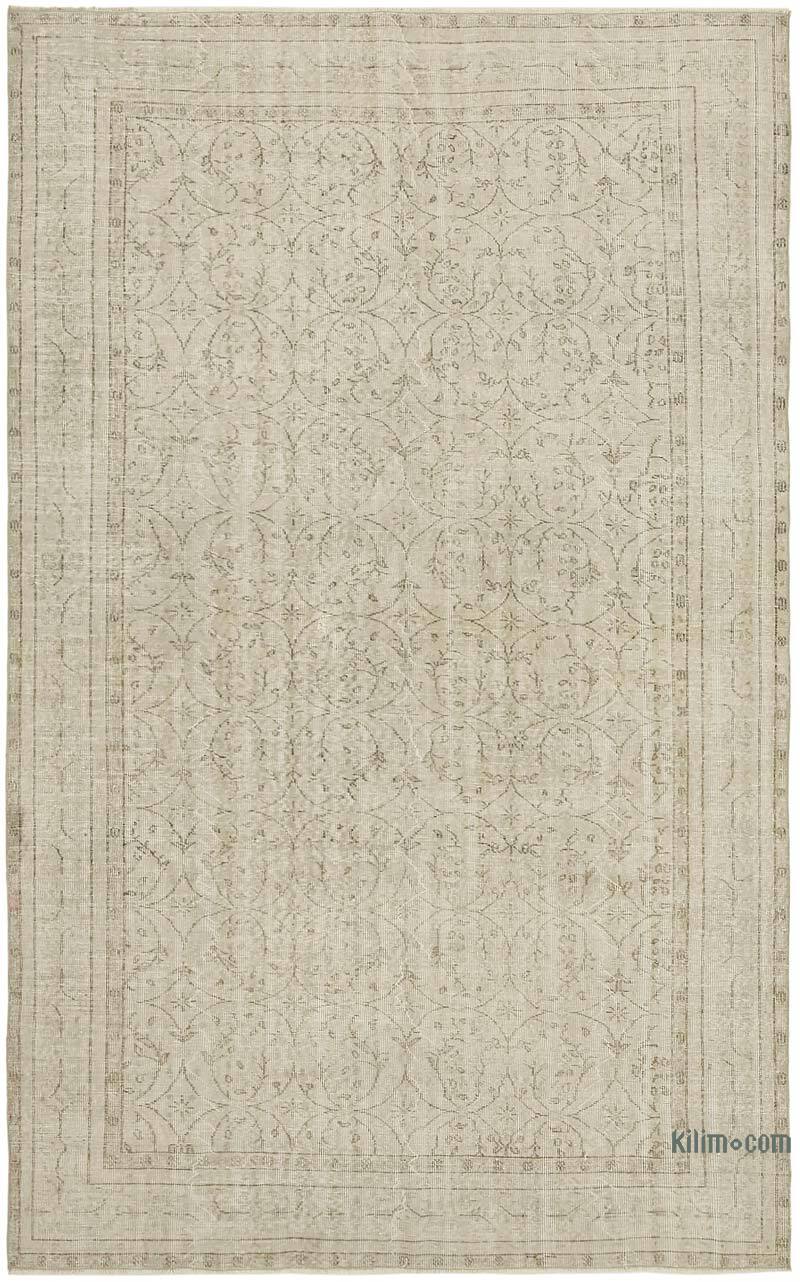 Alfombra Vintage Turca Anudada a Mano - 200 cm x 319 cm - K0078875