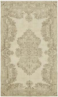 El Dokuma Vintage Halı - 194 cm x 321 cm