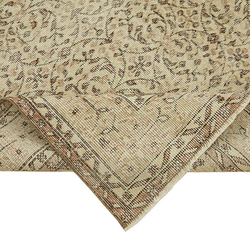 Alfombra Vintage Turca Anudada a Mano - 210 cm x 295 cm - K0078879