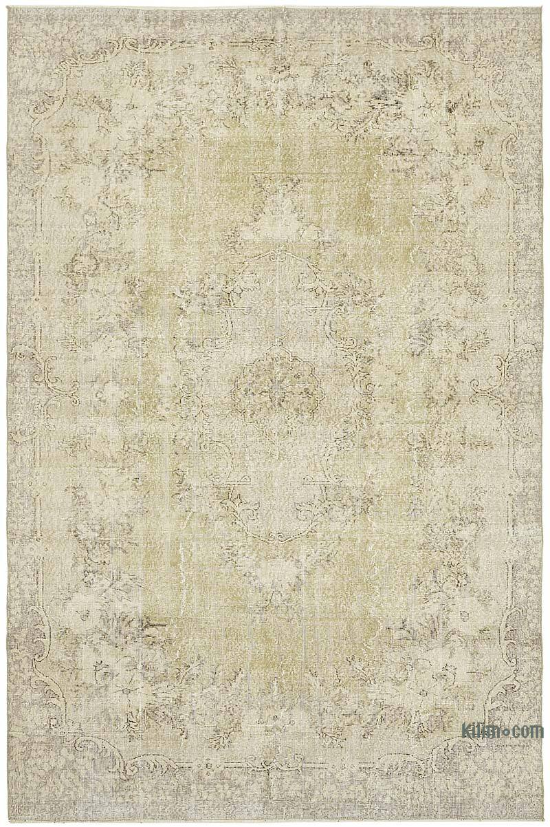 Alfombra Vintage Turca Anudada a Mano - 207 cm x 309 cm - K0078881