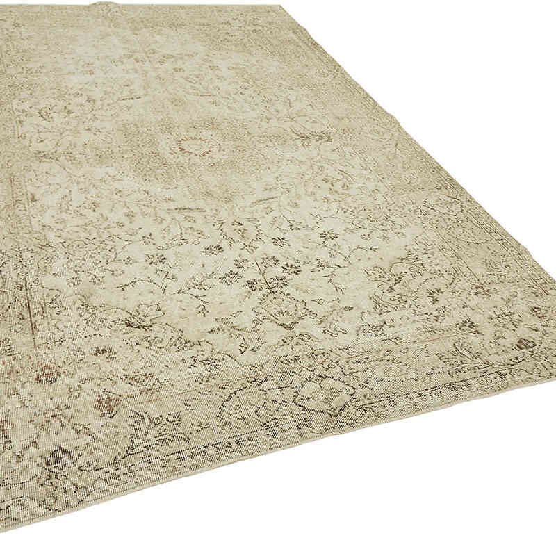 Vintage Turkish Hand-Knotted Rug - 6' 7" x 9' 7" (79" x 115") - K0078882