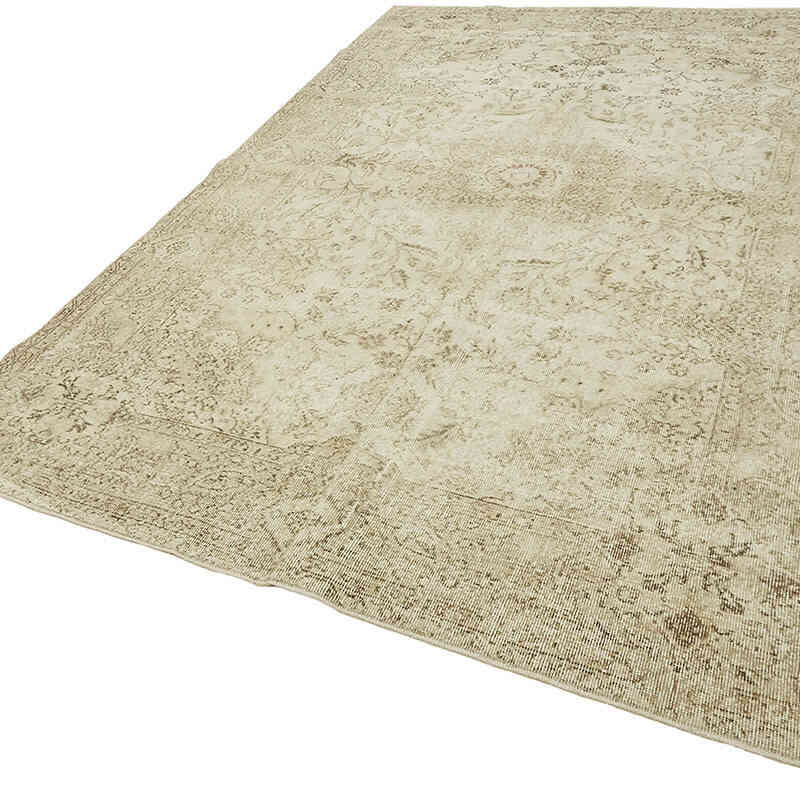Vintage Turkish Hand-Knotted Rug - 6' 7" x 9' 7" (79" x 115") - K0078882