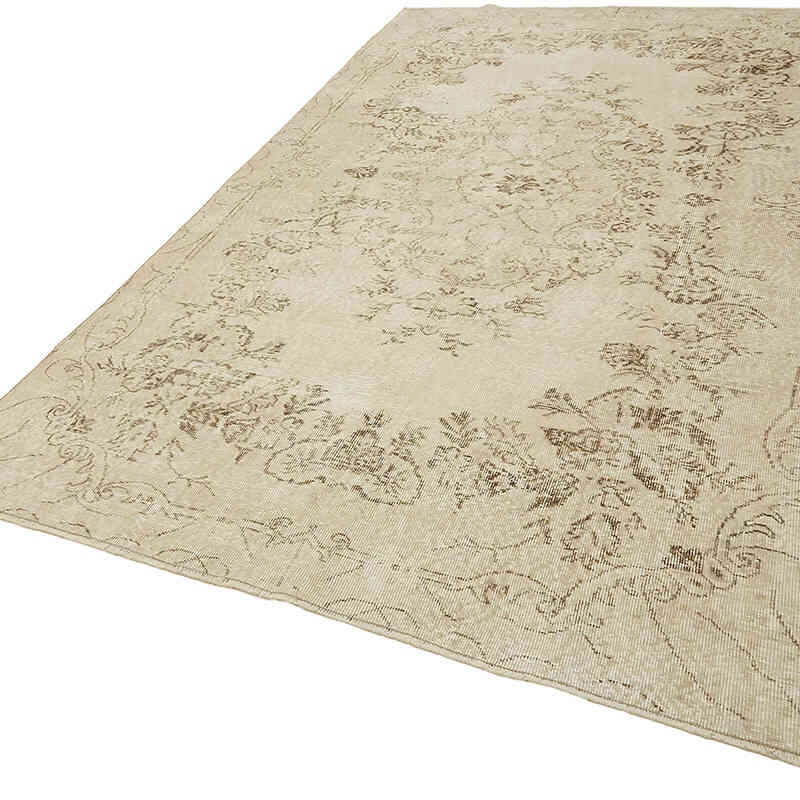 Vintage Turkish Hand-Knotted Rug - 6' 4" x 9' 11" (76" x 119") - K0078887