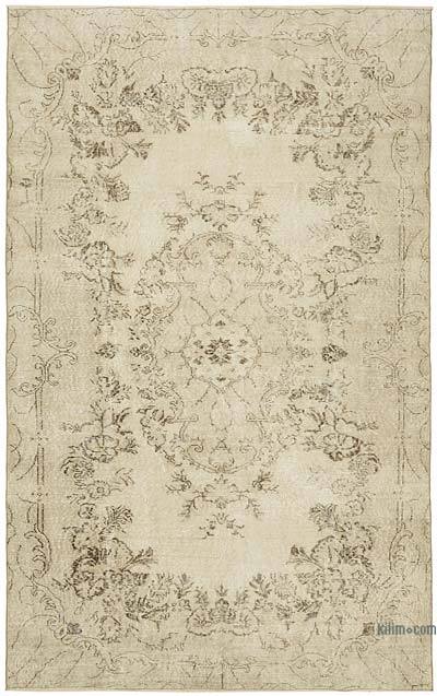 El Dokuma Vintage Halı - 193 cm x 301 cm