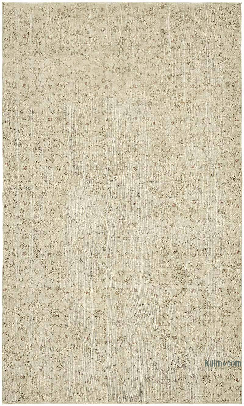 Vintage Turkish Hand-Knotted Rug - 6' 3" x 10' 3" (75" x 123") - K0078888