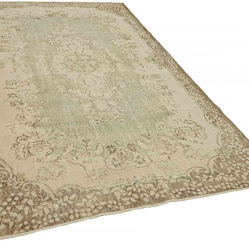 Alfombra Vintage Turca Anudada a Mano - 185 cm x 300 cm - K0078890
