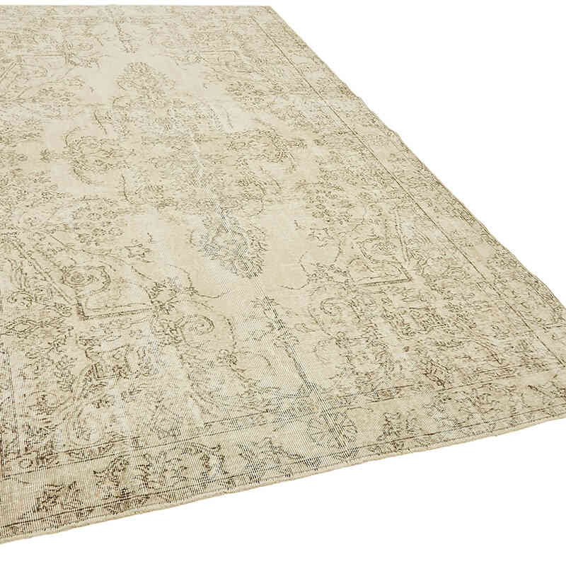 Vintage Turkish Hand-Knotted Rug - 6' 4" x 9' 10" (76" x 118") - K0078892