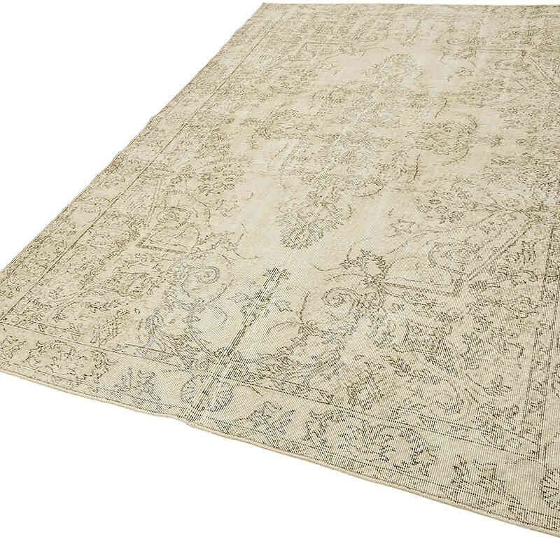 Vintage Turkish Hand-Knotted Rug - 6' 4" x 9' 10" (76" x 118") - K0078892