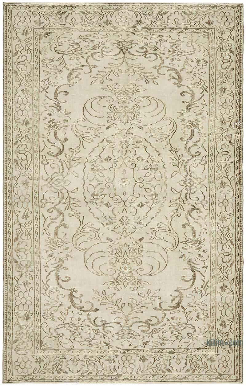 El Dokuma Vintage Halı - 190 cm x 290 cm - K0078893