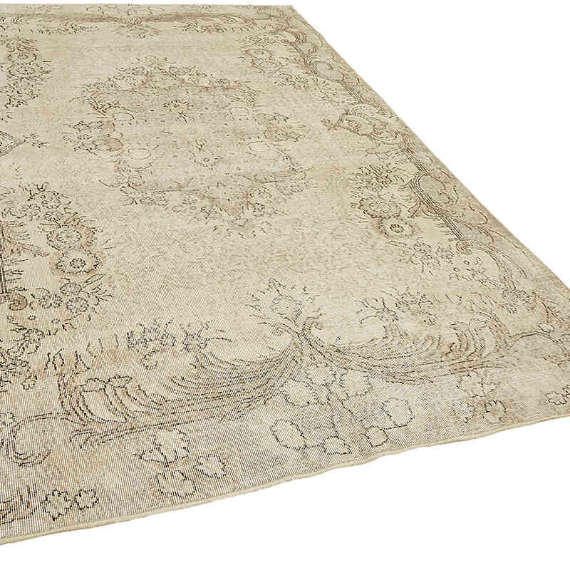 Vintage Turkish Hand-Knotted Rug - 6' 8" x 9' 11" (80" x 119") - K0078894