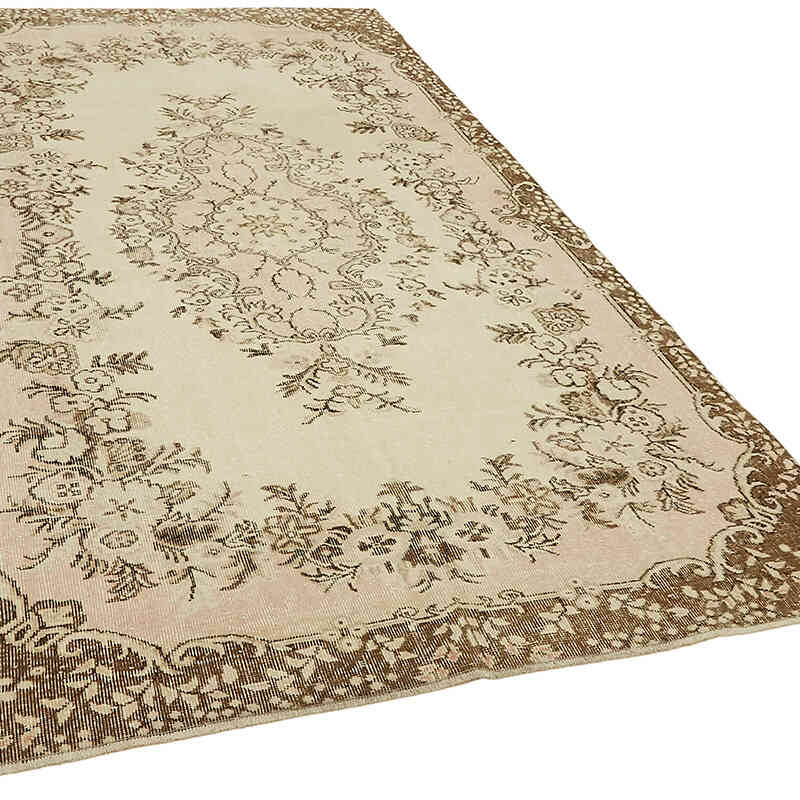 Alfombra Vintage Turca Anudada a Mano - 183 cm x 302 cm - K0078895