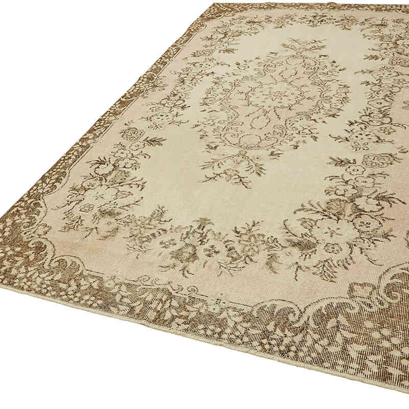 Alfombra Vintage Turca Anudada a Mano - 183 cm x 302 cm - K0078895