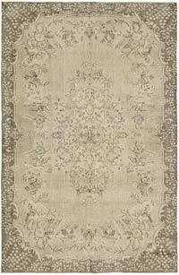 El Dokuma Vintage Halı - 193 cm x 295 cm