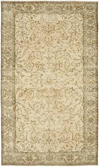 El Dokuma Vintage Halı - 183 cm x 315 cm