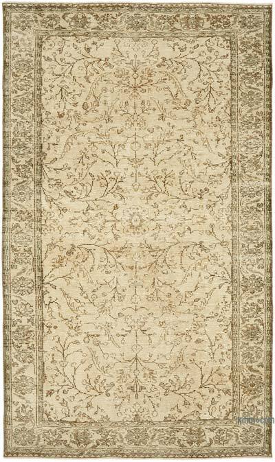 Vintage Turkish Hand-Knotted Rug - 6'  x 10' 4" (72" x 124")