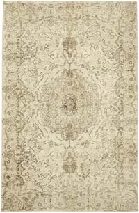 El Dokuma Vintage Halı - 193 cm x 292 cm